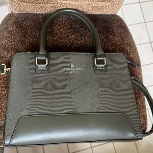 London Fog Embossed Collection Handbag